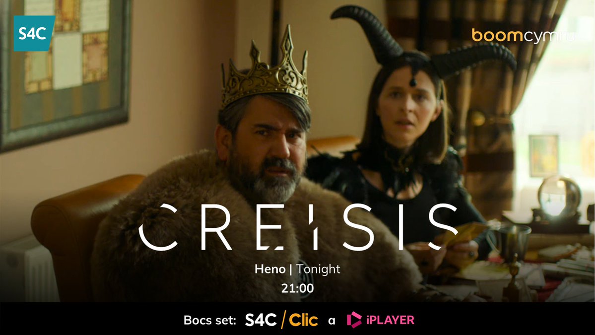 Heno ar @S4C Tonight on S4C #Creisis Gwyliwch y cyfan nawr / Watch it all now: S4C Clic + @BBCiPlayer