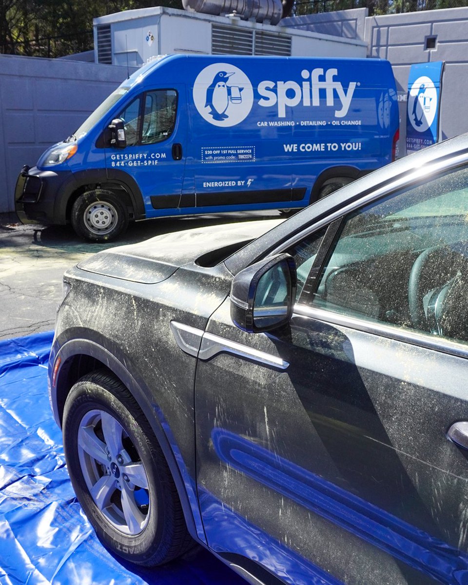 Pollen season is officially winding down, which means it’s finally time to wash away the yellow coat on your car and unveil its true color. 🚙 ✨

#GetSpiffy #SpiffyClean #MobileDetail #Pollen #South #SouthEast