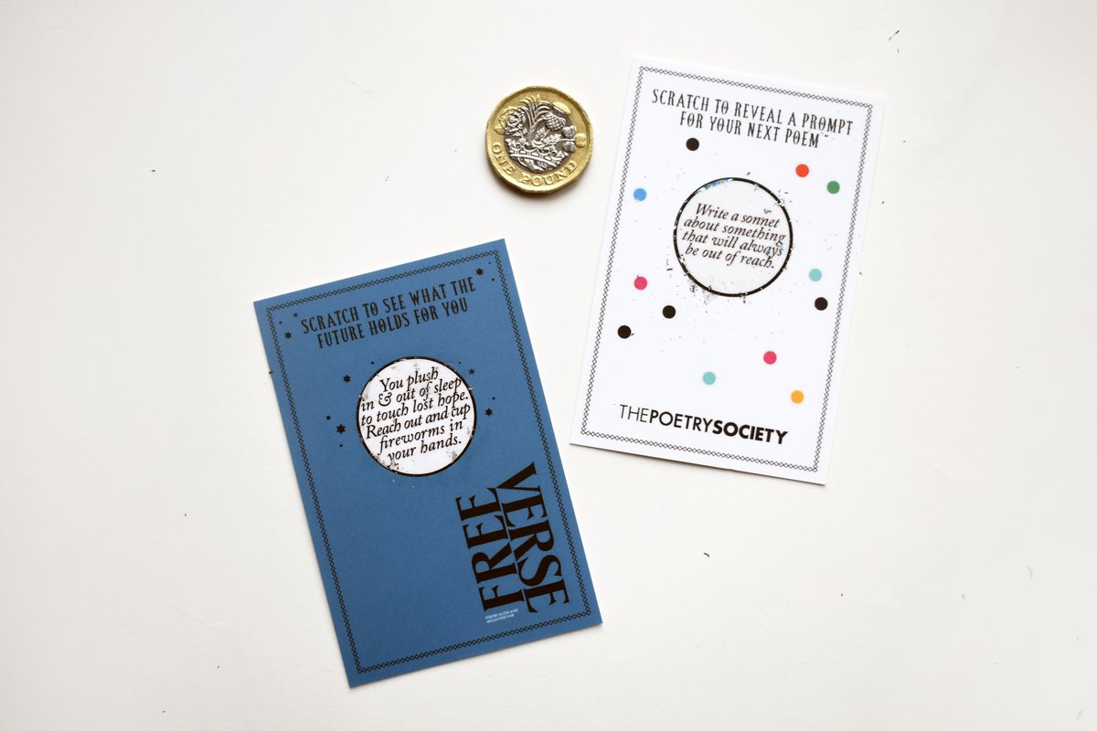 Come to the Free Verse Poetry Book and Magazine Fair this Saturday to enjoy some interactive poetry games made specifically for the event by our colleague Astra Papachristodoulou! More information: poetrysociety.org.uk/.../free-verse…