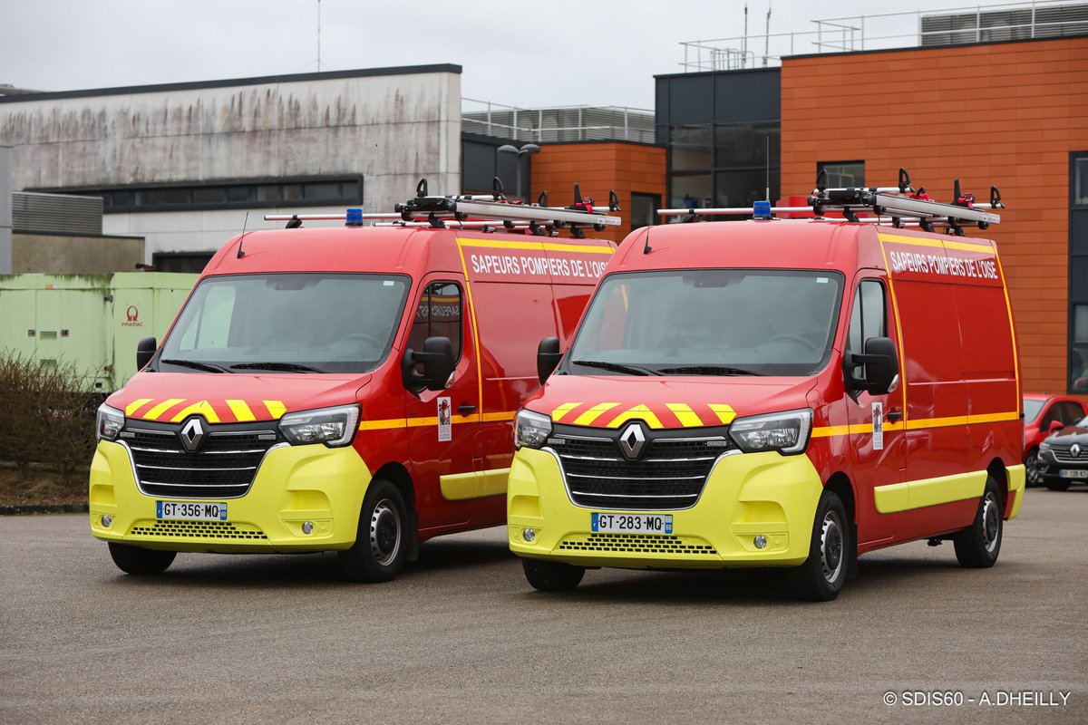 SDIS60's tweet image. #Matériel // Livraison de 2 "Véhicules Tout Usage Protection et Abordage" au  SDIS 60. Des engins adaptés pour répondre à  plusieurs missions. Ils complètent la flotte de 7 véhicules  précédemment affectés et sont attribués aux centres de secours de  Béthisy-St-Pierre et Mareuil.
