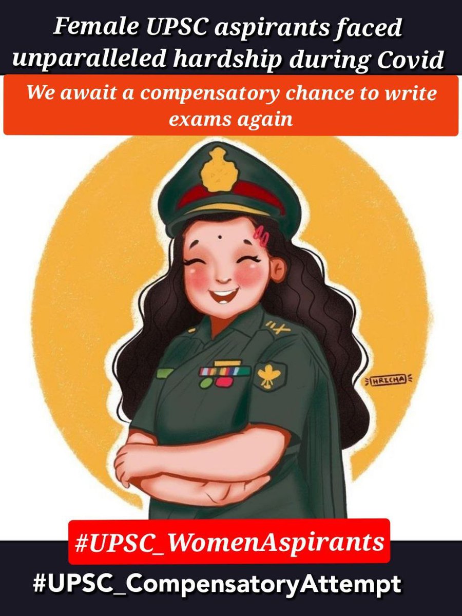 TanmayPatra9696's tweet photo. @AmitShah
Accept our genuine demand of extra attempt &amp; age relaxation for upcoming 2024 exam.The Parliamentary Standing Committee recommended the same.UPSC gave the compensatory in 1990,1992,2015.We worked as Covid Warriors.
https://t.co/i5vPDkaCjJ

#UPSCCompensatoryAttempt2024 https://t.co/8hUEjO7Xac