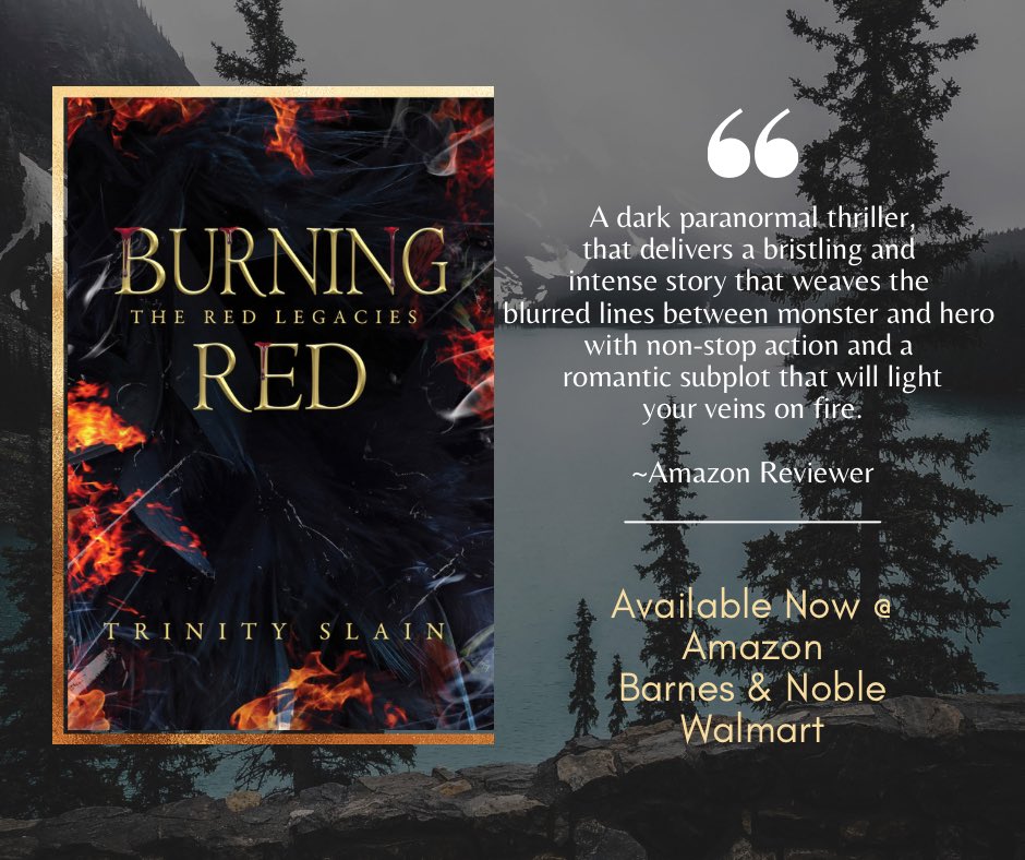#IndieApril How about a dark paranormal thriller with a romantic subplot? ❤️🔥
