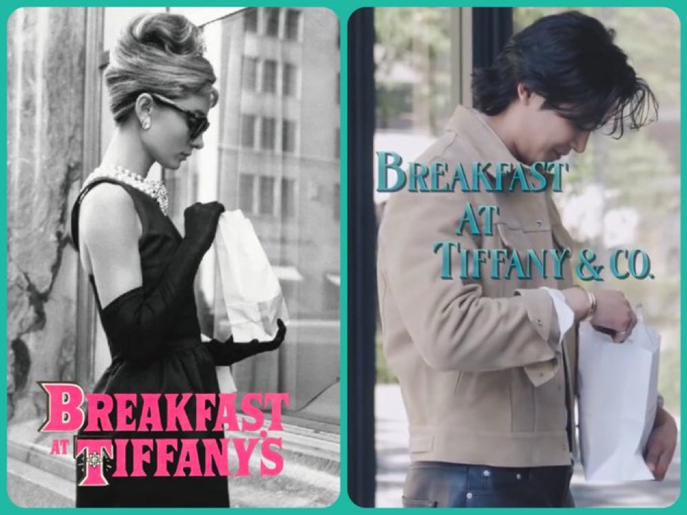 Üzgünüm Audrey Hepburn ama artık Breakfat at Tiffany deyince aklıma Seokwoom gelecek dkdndndn