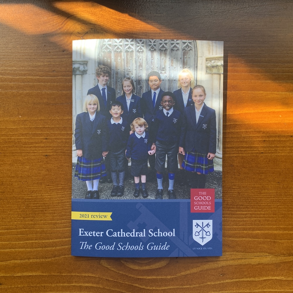 You can now request a free physical copy of our review by the @GoodSchoolsUK – the UK’s #1 school guide! 📖 Simply let our team know by emailing your name & address to: marketing@exetercs.org