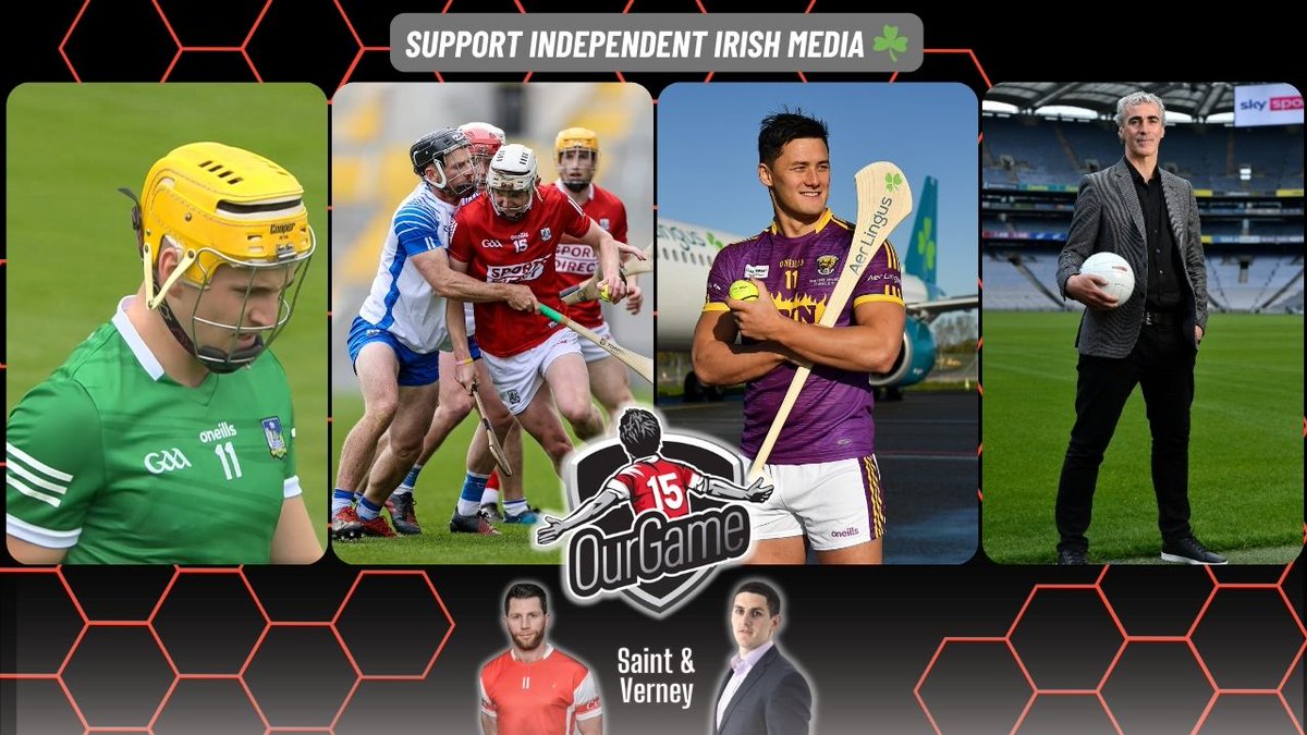 Alan Cadogan and Tony Considine will join us on tomorrow's show, which throws in at 4pm

Free to subscribe 👉🏼 youtube.com/live/YU8x1UJ6t…
Support us 👉🏼 Patreon.com/OurGame