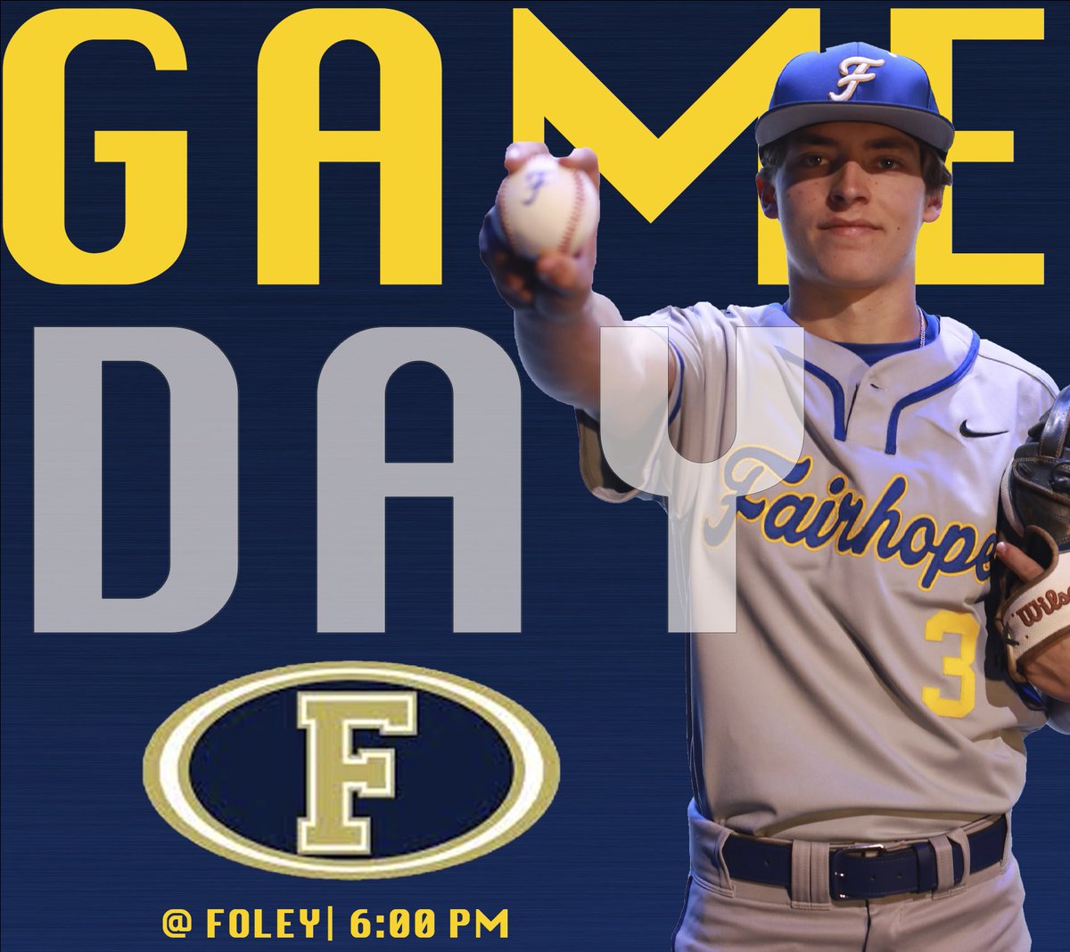 Area play continues at Foley! 🆚 Foley ⌚️ 6:00 PM 📍Foley High School #GoPirates