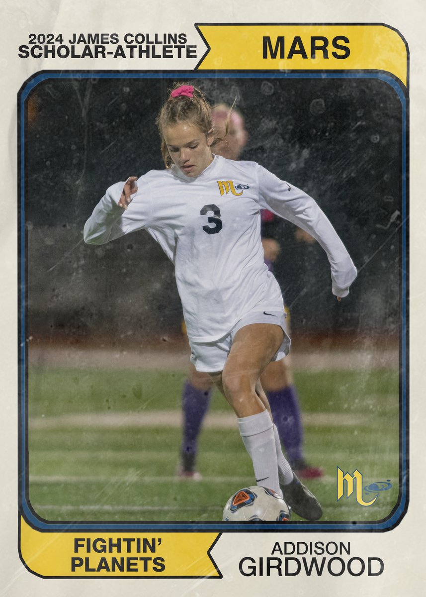 wpial7's tweet photo. 𝟐𝟎𝟐𝟒 𝐖𝐏𝐈𝐀𝐋 𝐉𝐚𝐦𝐞𝐬 𝐂𝐨𝐥𝐥𝐢𝐧𝐬 𝐒𝐜𝐡𝐨𝐥𝐚𝐫-𝐀𝐭𝐡𝐥𝐞𝐭𝐞 𝐀𝐰𝐚𝐫𝐝 𝐖𝐢𝐧𝐧𝐞𝐫

🥇 Addison Girdwood, @MASDFP (⚽️)

#WPIAL | 📚🏆 https://t.co/6gD94vyShG