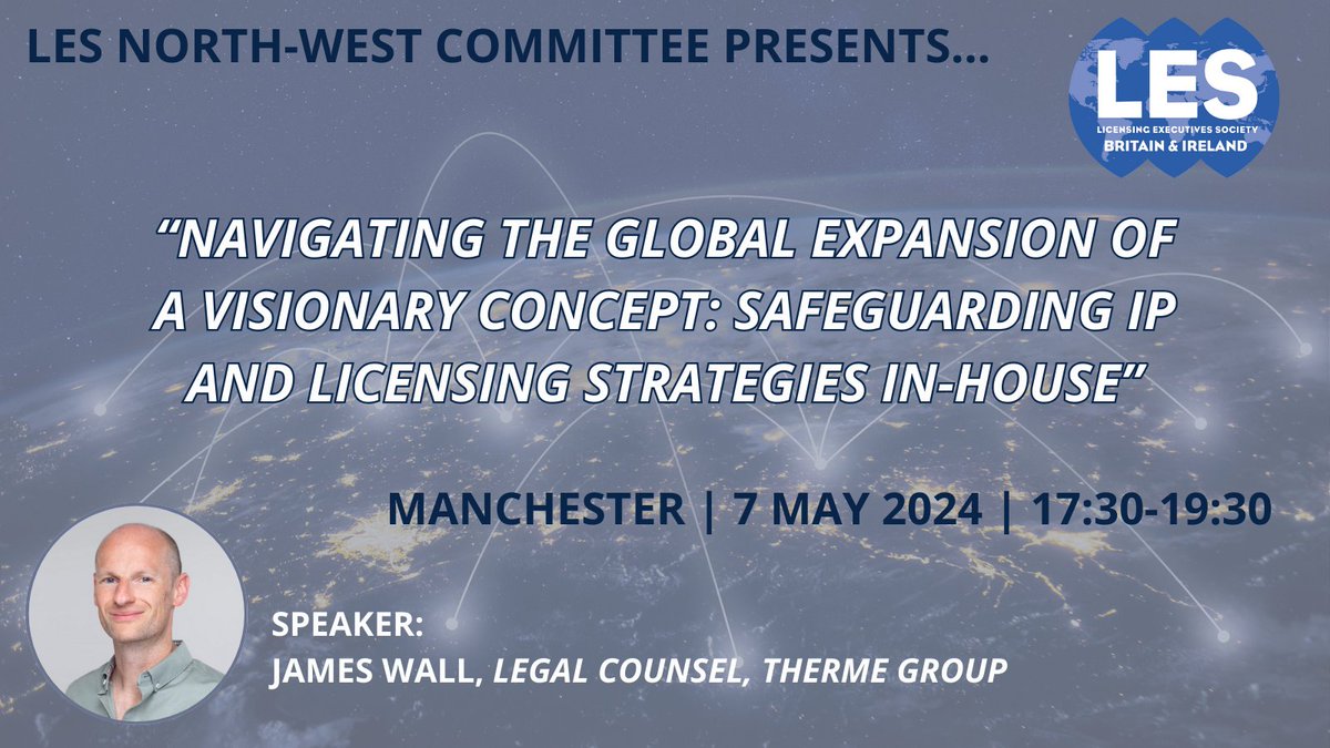 LES B&amp;I's North-West Committee are thrilled  to announce that they will be hosting an evening meeting  in MANCHESTER on 7 May!

Read more &amp; register: mailchi.mp/37afd8fc3594/l…