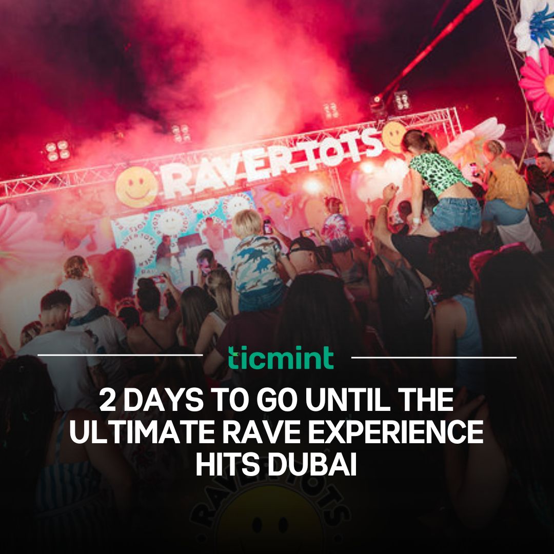 ticmint's tweet photo. Counting down the beats till Raver Tots Dubai!

Just 2 days left to dance, groove, and make unforgettable memories! 

#RaverTots
#RavertotsDubai #DubaiEvents #PartyTime#ticmint https://t.co/4hULYvAeGg