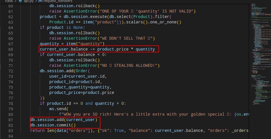 Anirudh Anand (@a0xnirudh) on Twitter photo Exploiting Race Condition to Gain Infinite Wealth (through unlimited refunds) - m0leCon (<a href="/pwnthem0le/">pwnthem0le</a>) CTF 2023 goldinospizza2 writeup: hackmd.io/@Solderet/m0le… Exploiting Race Condition to Gain Infinite Wealth (through unlimited refunds) - m0leCon (<a href="/pwnthem0le/">pwnthem0le</a>) CTF 2023 goldinospizza2 writeup: hackmd.io/@Solderet/m0le…