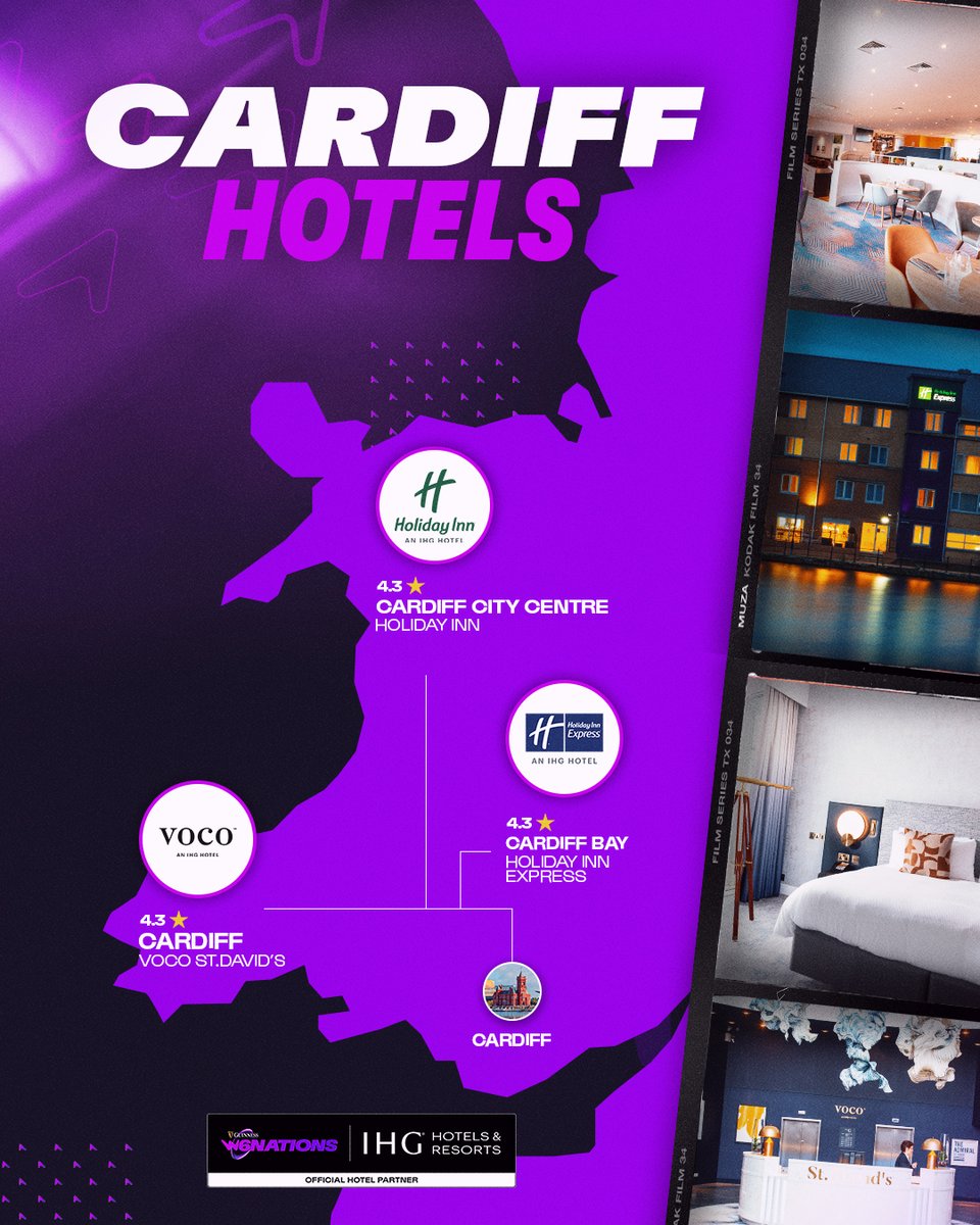 Womens6Nations's tweet photo. 🤩 Upgrade your #GuinnessW6N away trips by booking into a @IHGHotels 🌟

Discover the nearest for this weekend's fixtures here ⬇️

#ExperienceIHG #IHGPartner @IHGOneRewards https://t.co/bYfLeh32iU