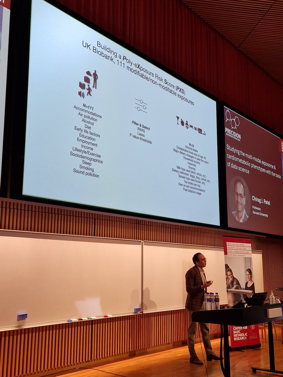 find_maria's tweet photo. Finding independent exposures related to phenotype, among other insights about multi-modal exposome and cardiometabolic phenotypes shared by @chiragjp! 
#PNF2024 https://t.co/hvcJStjnb0