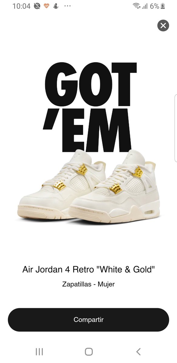 Low stock on NOCTA's but we assure 2 and several declines 🍊🤪 Also one more Jordan 4 Metallic Gold W coming, we haven't got enough 🥱 👨‍🍳|@thezestychefs 🤖|@NSB_Bot @Slucker_ 🌐|@Crazy_FNF