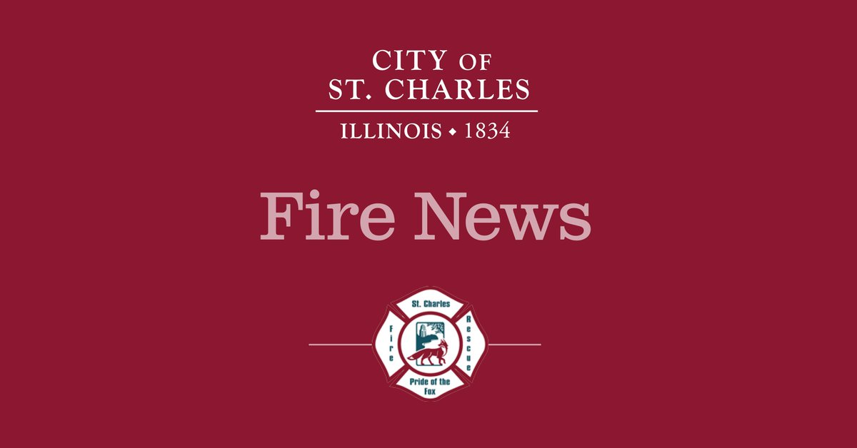 Structure Fire in the 3400 Block of Royal Fox Drive in #StCharlesIL. Press release at stcharlesil.gov/news/2024/04/1…