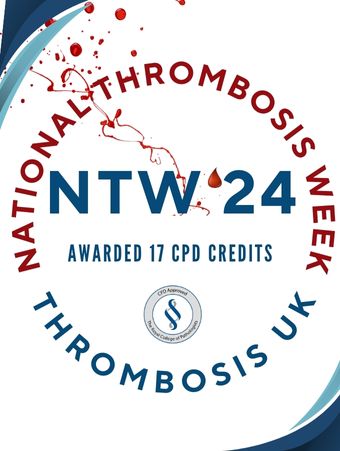 #NTW24 celebrates #NationalThrombosisWeek with free, accredited virtual conference open to all #HCPs Opening Tuesday 7th May, great first morning agenda looks at #VTE #diagnosis #communication #anticoagulation stewardship & new #thrombotic disease. Reg: tuk-edu.vfairs.com
