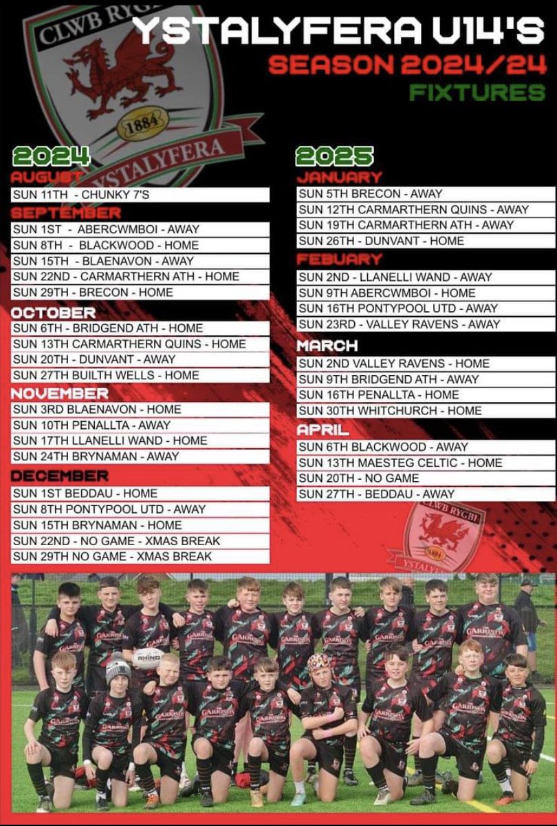 Very organised and ready to go 2024/25 🖤❤️💚