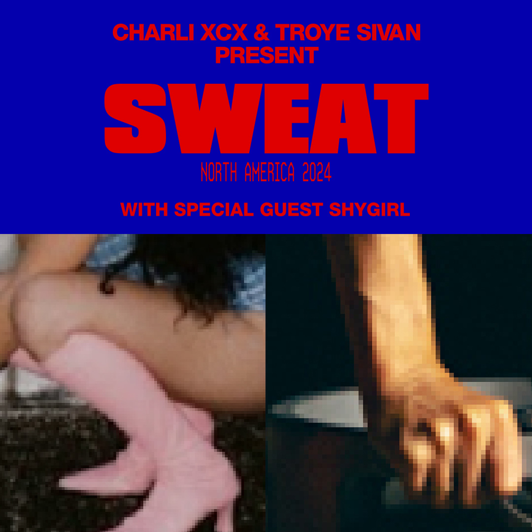 Bringing the heat this summer, @charli_xcx & @troyesivan present: Sweat! Don't miss out on seeing these two pop icons alongside special guest @0800shygirl. Go as a VIP for access to exclusive perks! ⏰ Set your reminders now to be notified before the general onsale begins on…