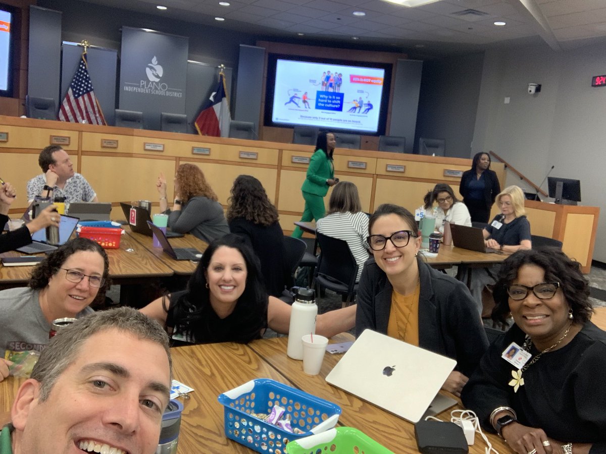 🎉Here we are…we’re the THRIVING five! We’re on G, and ready to hit O! Ready to learn, grow, and THRIVE into this NEW season of redesigning our Plano ISD coaching model! Bringing our BEST today and everyday to our Ss in Plano ISD! @Plano_Schools @PlanoISDSAS