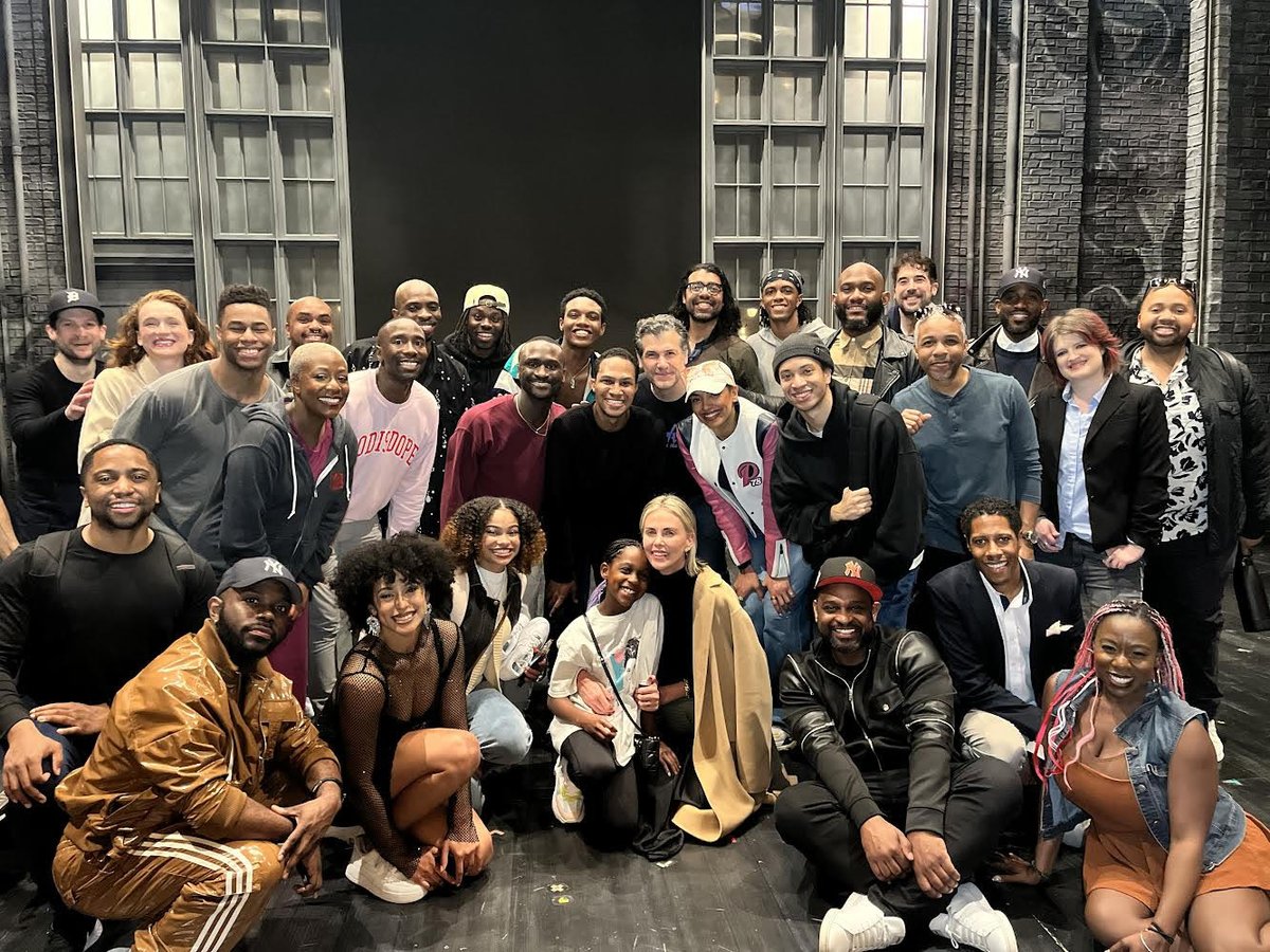 Honored to have the incredible Charlize Theron join us at #MJTheMusical on Broadway! 🌟 Thanks for jammin’ with us @CharlizeAfrica ❤️‍🔥