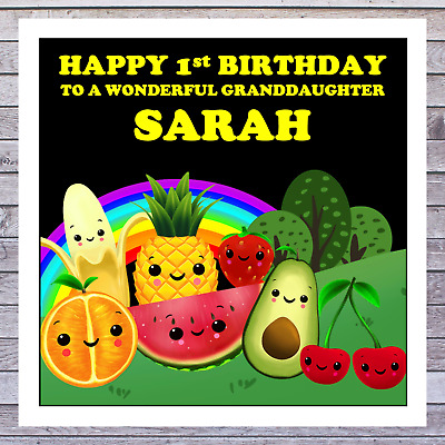 PERSONALISED BIRTHDAY CARDS & PARTY INVITATIONS  #birthdaycards #happybirthday #partyinvites #greetingcards #birthdaygirl #birthdayboy #dancingfruit bit.ly/3TUIBtJ