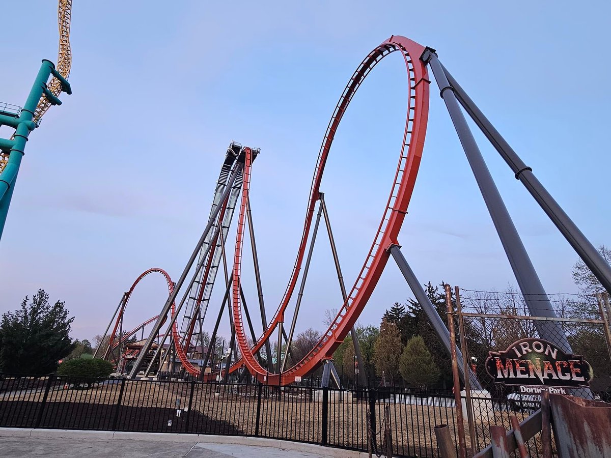 It’s #IronMenace Media Day today! Look at how incredible this new coaster looks at @DorneyParkPR! 

Congratulations to the team at #DorneyPark and the rest of the #CedarFair Team on this addition! #buckeyecoasters