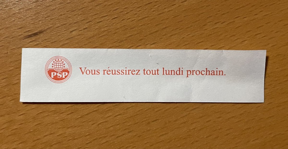 Fermer les dossiers, éteindre l'ordi, rentrer chez moi et regler le réveil sur lundi 
#fortunecookie