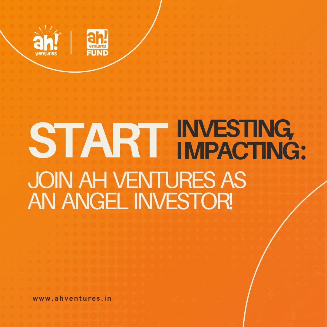 Invest with purpose! Join ah! Ventures as an Angel Investor and fuel the growth of innovative startups. Your support can transform ideas into reality and drive positive change in the world. 

Ready to invest in the future? Join ah! Ventures and let’s get started 💯