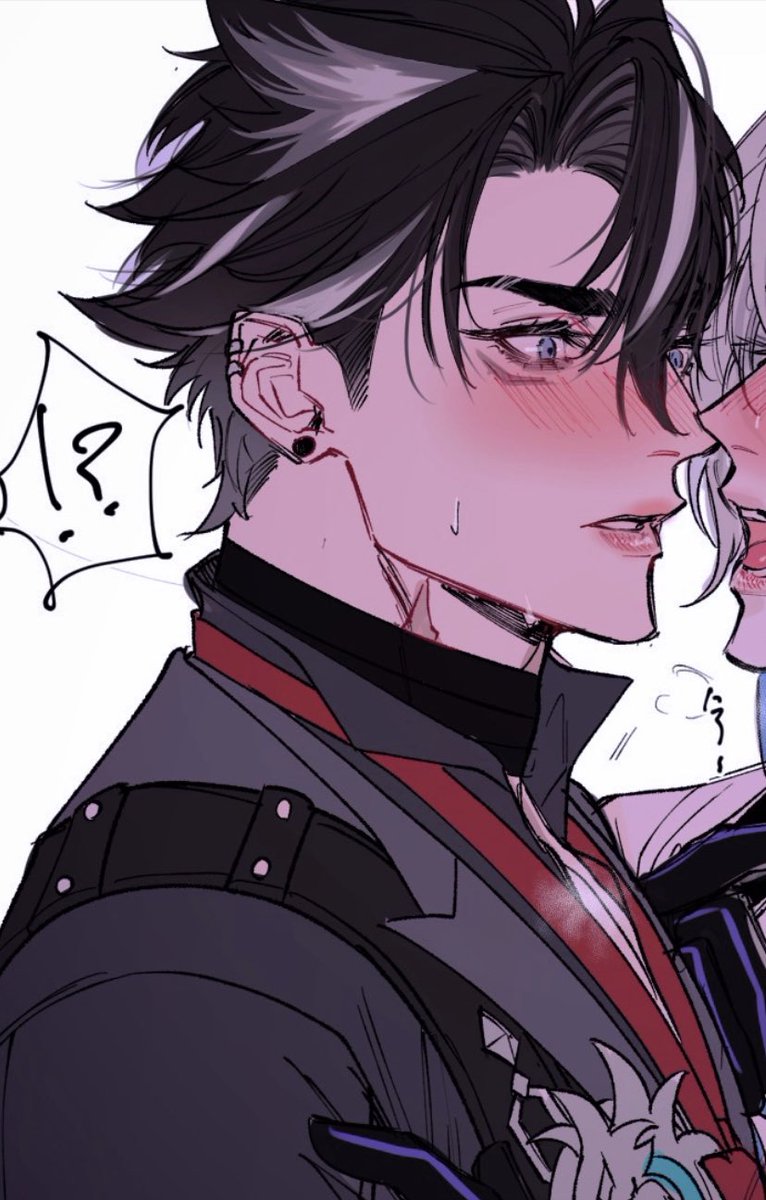 _coeur_Am's tweet photo. 自分の描く⛓の横顔好きなんよ…… https://t.co/4fo62OEZvK