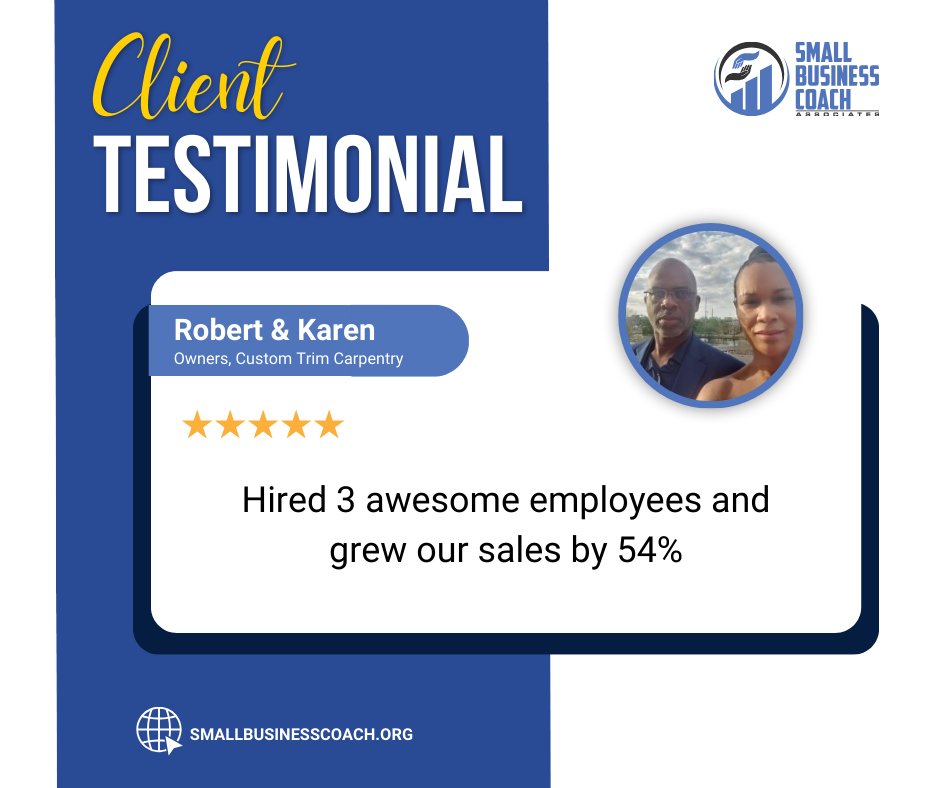 How can we help?

We are here to speed your progress. To provide a sounding board and perspective so that your decisions are fast,  effective and well deployed.

smallbusinesscoach.org/results-case-s…

#smallbusinesscoach #businesscoach #businessowners #clientreviews #clienttestimonial
