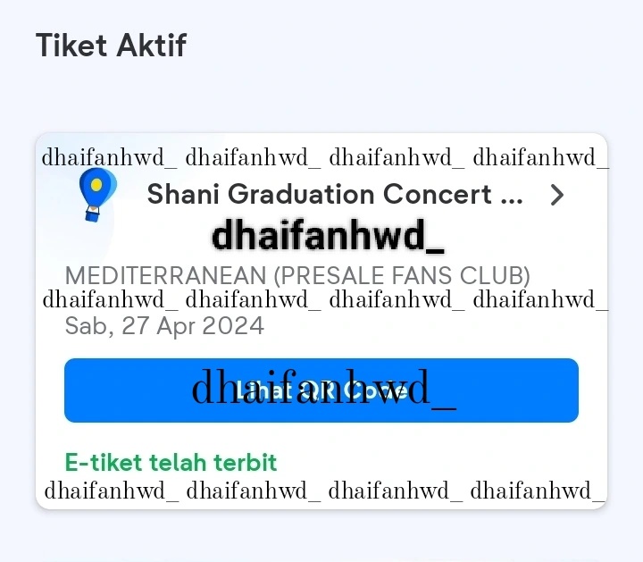 WTT Mediterranean Shani Graduation Concert “Last Voyage” ke Carribean

COD venue
Langsung DM ajaa
tolong RTnya yaa...
#ShaniGraduationConcert #LastVoyage #JKT48 #GradconShani