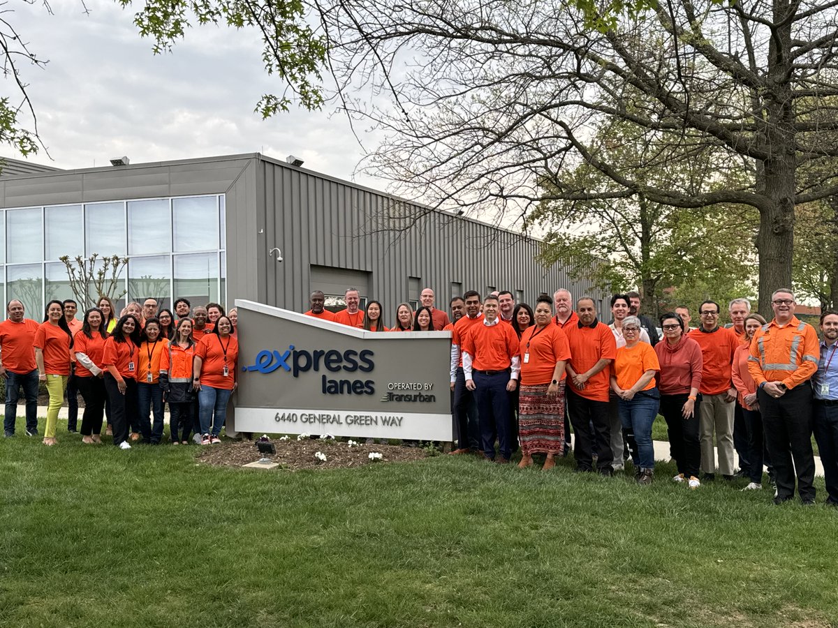 It's #GoOrangeDay! Our team is wearing orange to show support for #workzone safety.🧡🚧🔶

As crews progress our 495 NEXT and Opitz Boulevard #ExpressLanes projects, we’re reminding everyone to slow down and stay alert when passing by so we all can get home safely.👷🏽 @VaDOT…
