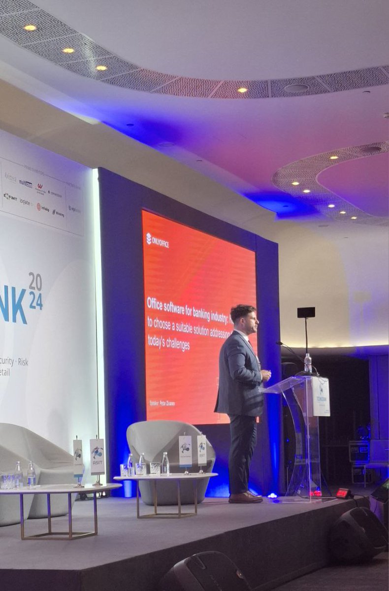 only_office's tweet photo. Greetings from the #Technobank Conference 👋 https://t.co/6xK45btvzY
