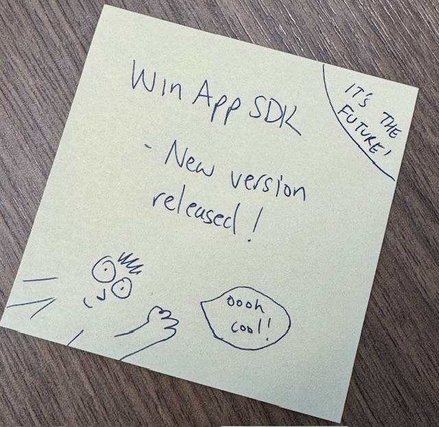 WindowsDocs's tweet image. #WindowsAppSDK 1.5.2 (1.5.240404000) has shipped!
This is a servicing release that includes critical bug fixes for the 1.5 release.
Release notes:
msft.it/6015Y6tMb
Download package:
msft.it/6016Y6tMj
#WinUIWednesday