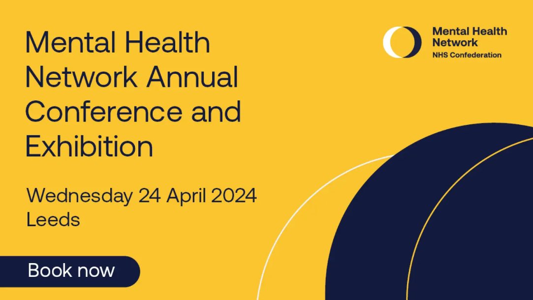 It is now just a week until our annual Mental Health Network conference in Leeds on 24 April. Don't miss your chance to join 180+ mental health leaders across the NHS, third and independent sectors for a day of impactful discussions with star speakers. nhsconfed.org/events/mental-…