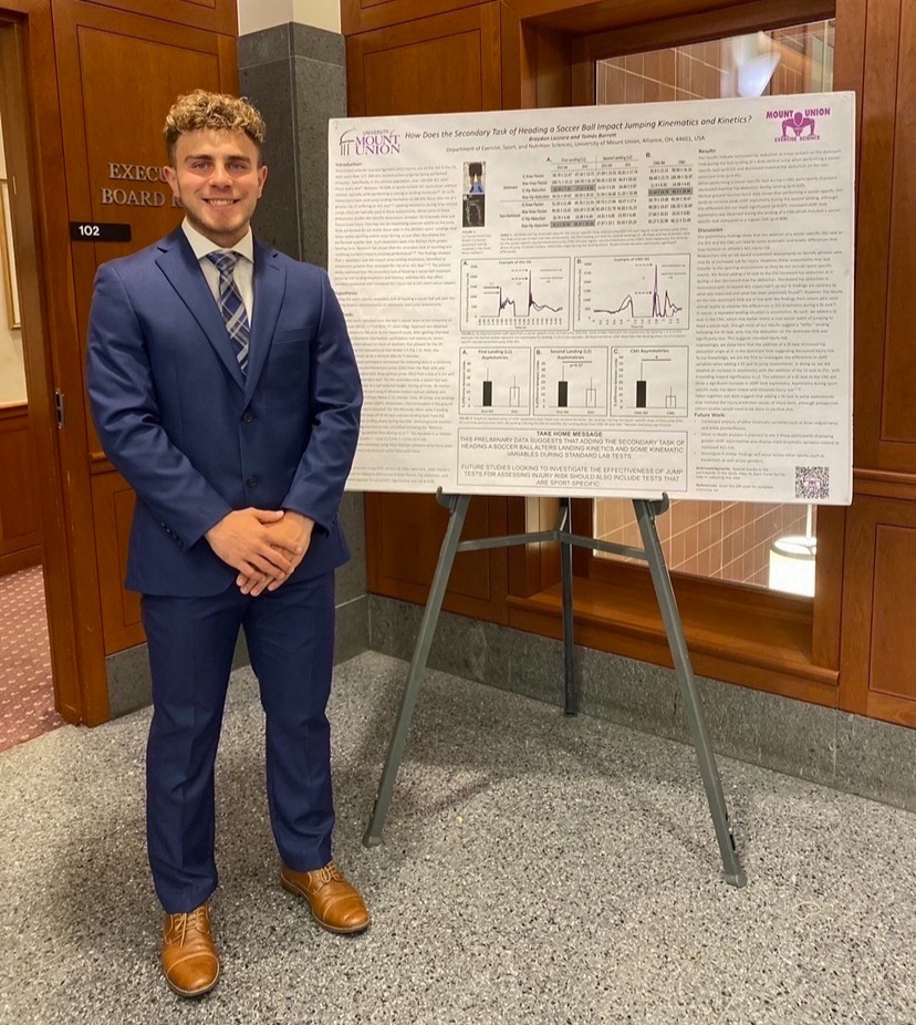 mountunion's tweet image. Braydon Lazzara, exercise science major, will be pursuing his PhD in the health and rehabilitation sciences program, and a doctorate in physical therapy at @OhioState after graduation! Congrats, Braydon! #30DaysOfExceptional

Read Braydon's story: bit.ly/4d0lUwM