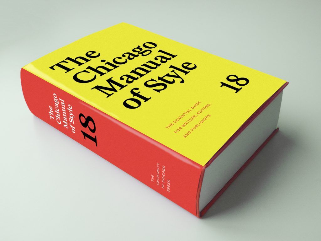 The 18th edition of The Chicago Manual of Style will be published in September! The full list of changes won’t be available right away but you can find some of the highlights listed here: bit.ly/3W8eVf4