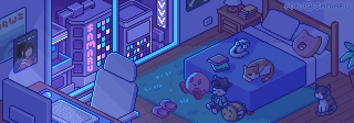 mugitchi's tweet photo. banner comms for samaru! https://t.co/NwaaWDb4za