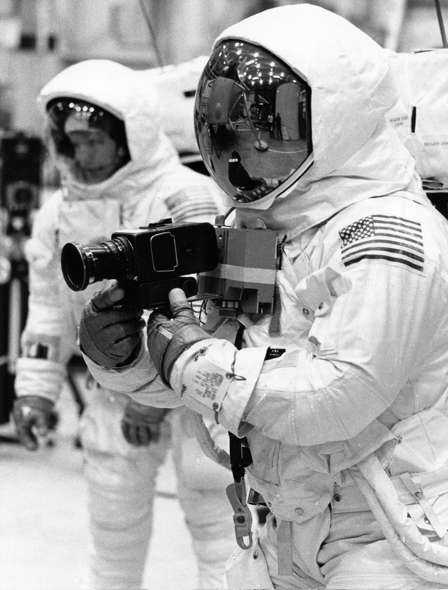 Neil Armstrong and Buzz Aldrin train for the Moon at the Manned Spacecraft Center in Houston, April 18, 1969. #Apollo11
contactlight.de
forallmankind.de