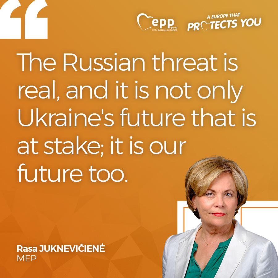 #EUCO leaders need to start taking concrete action to assist Ukraine! “It is shameful that at this crucial moment for Ukraine, our leaders are turning their backs on the issue. The EU needs a plan to help Ukraine win this war,” says @RJukneviciene. #StandWithUkraine