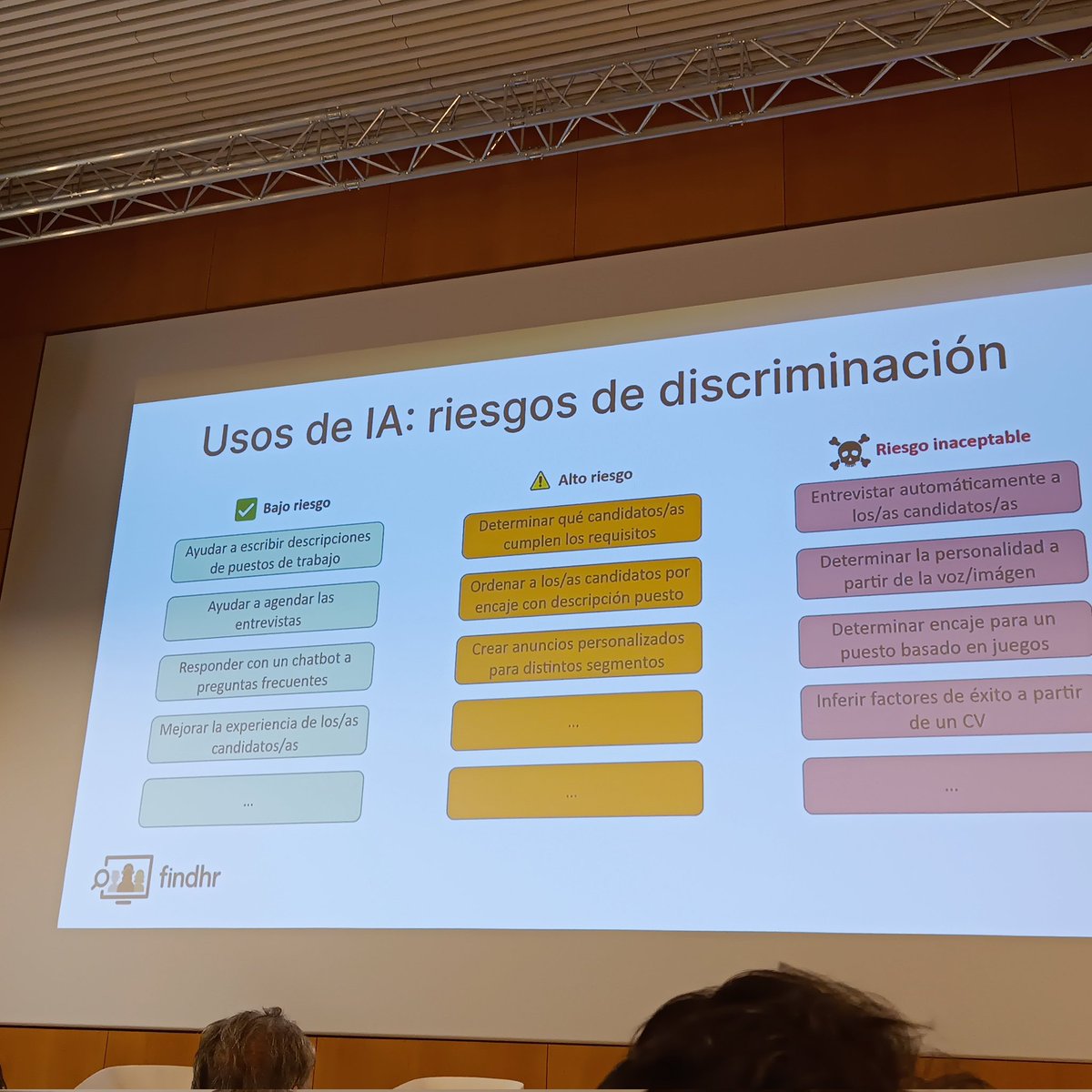 StorydataBcn's tweet photo. Hem esmorzat amb el Forum Social i Empresarial on hem après més sobre els biaixos de discriminació dels algorismes de selecció de personal amb @ChaToX, i que hem d'experimentar i equivocar-nos amb la IA amb @ganyet (learning by doing)
Gràcies @alumniUPF #nodeUPF https://t.co/5nbHZ0f5PD