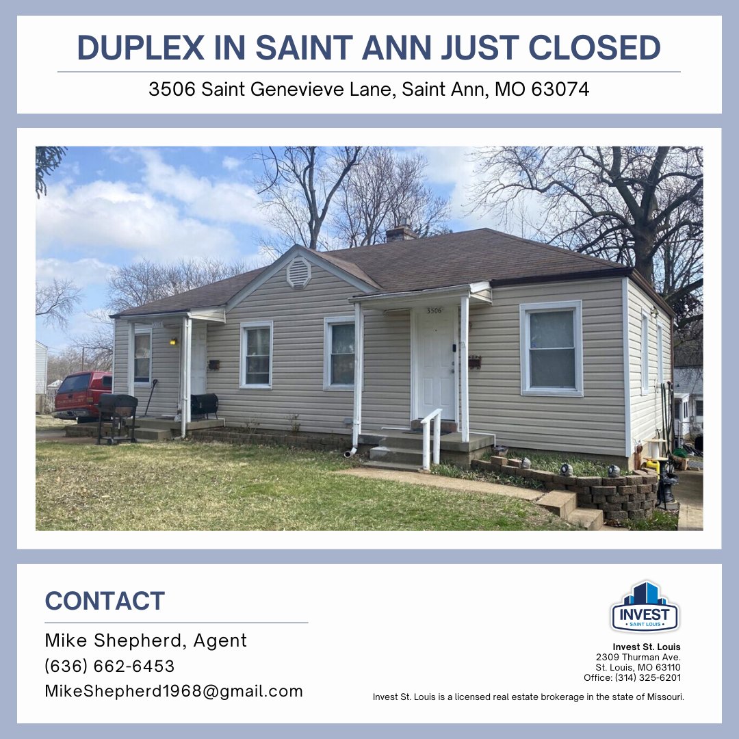 Duplex sold in Saint Ann! 🎉🔑 Reach out to the listing agent to learn about more investment opportunities available now.

#SoldProperty #RealEstateInvesting #InvestmentOpportunity #SaintAnn #RealEstateAgent #IncomeProperty #RealEstatePortfolio #PropertySold