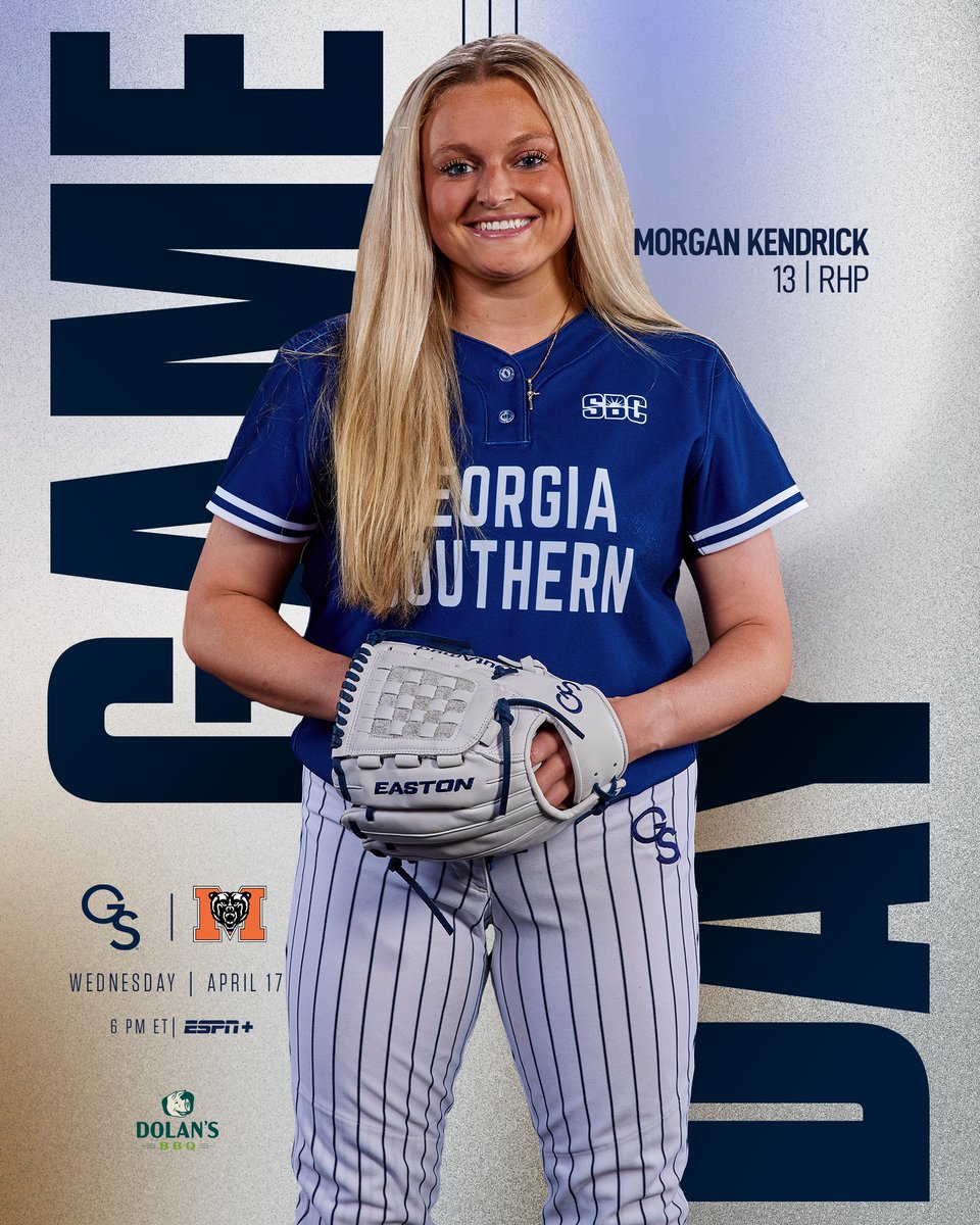 Working on a Wednesday 🆚 Mercer ⏰ 6 PM 📍 Sikes Field 📺 es.pn/4aXlXYl 📊 bit.ly/4cZIx4j #HailSouthern