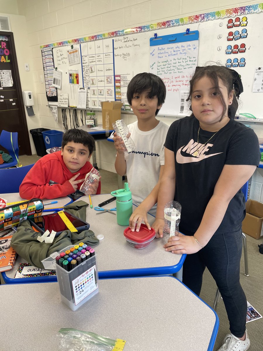 RLVillageSchool's tweet photo. Under Mrs. Cerroblanco's guidance, the students engineered rain measurement tools, ready to test out on our upcoming rainy days. Their tools will surely be effective. Kudos to all for a job well done!
#116Pride #villagevikings116 #WeAreRL https://t.co/VRPURBRsqQ