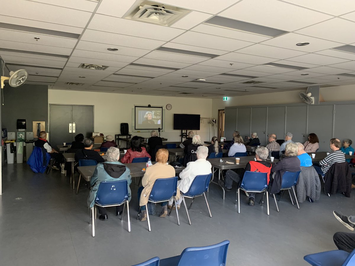 Had a great time with @CNRailway Pensioners Vancouver talking about Fire Safety concerns for seniors @CityofBurnaby Bonsor Recreation Center @BurnabyFireDept @bcpffa @DCSheldonYoung @NFPA @IAFFofficial @FPOABC @IAFF323 @MayorofBurnaby