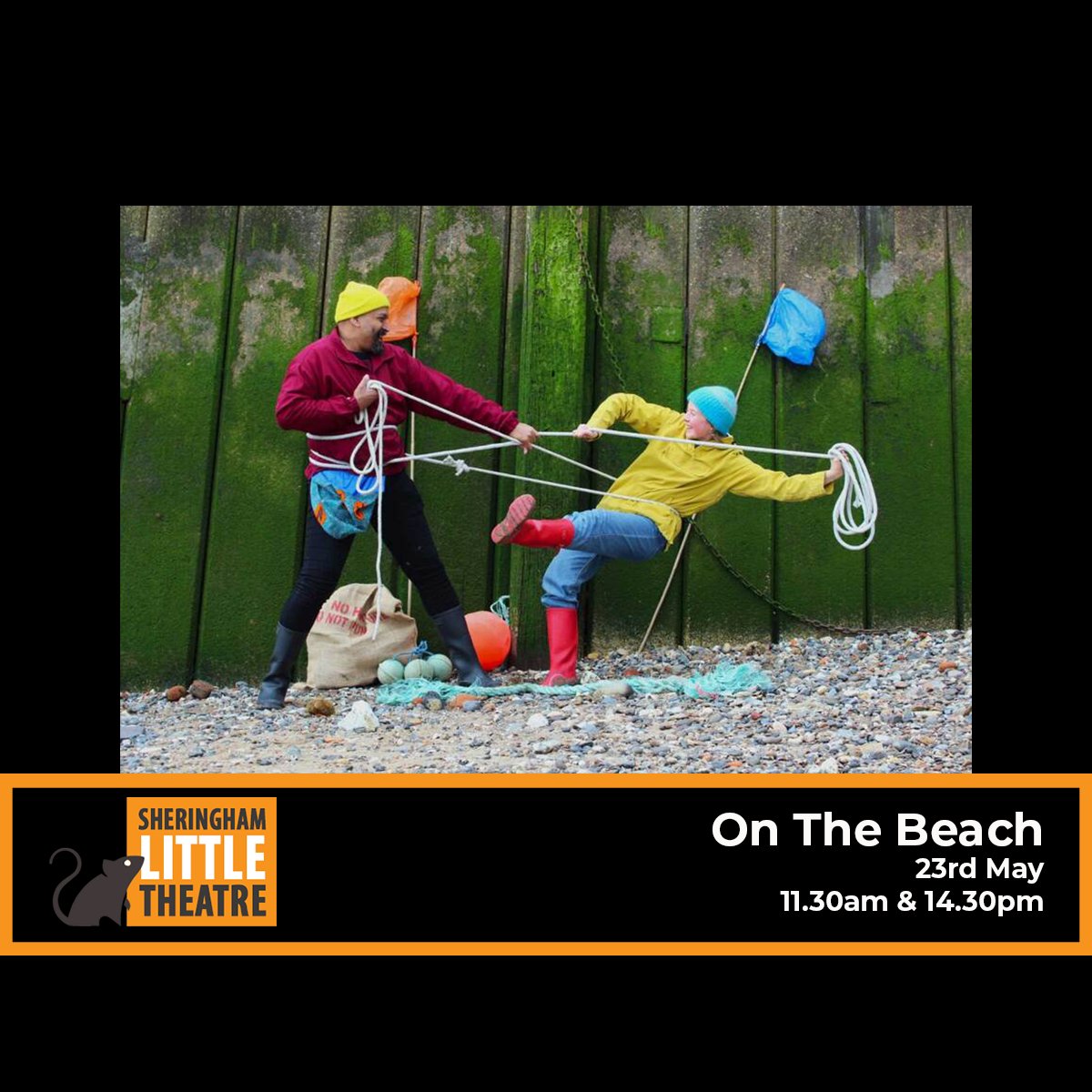 Join us for a day in the life of a working beach, as we explore its myths, magic, perils and ever-changing beauty through dance, music and visual storytelling. 🗓 23rd May 🕰 11.30am & 14.30pm 📍Sheringham Little Theatre 🎟 …eringhamlittletheatre.ticketsolve.com/ticketbooth/sh…
