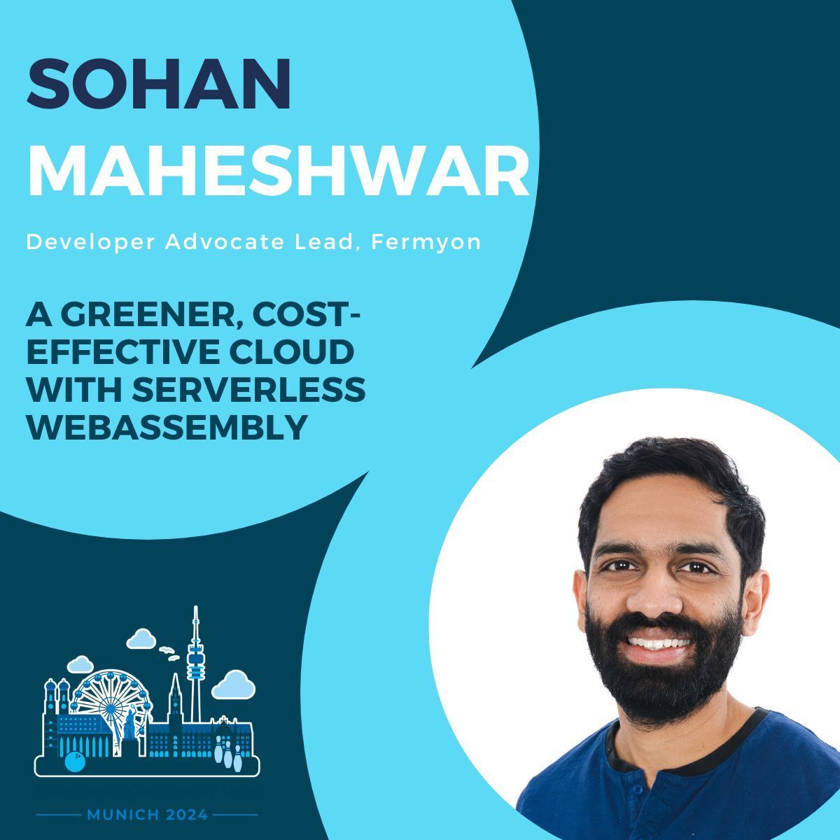 🌱 Thrilled to announce @soganmageshwar as a speaker at KCD 2024! 💻 Don’t miss his forward-thinking talk, 'A Greener, Cost-Effective Cloud with Serverless WebAssembly.' #KCD2024 #SustainableTech #greenIT