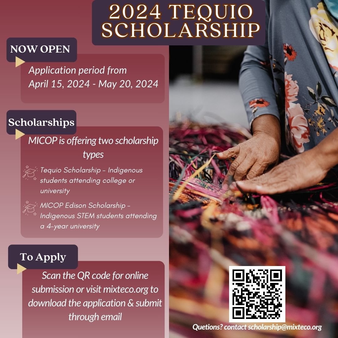 rafavasquezphd's tweet photo. Indigenous Mex student scholarships in Ventura/San Luis Obispo/Santa Barbara Counties. Undocumented, AB540, DACA, &amp; US citizens r eligible.
Becas para estudiantes indigenas d Mexico en condados d Ventura/San Luis Obispo/Santa Barbara.   
Indocumentado, AB540, DACA, y ciudadanos. https://t.co/CXjLymYzME