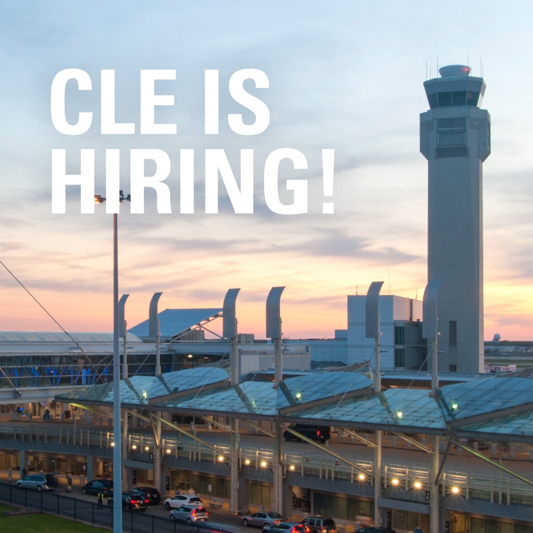 🚀 We’re hiring! 🚀 Ready for a fresh start? View current job openings at bit.ly/CLEairportjobs ✈️💼📊 #Cleveland #ClevelandJobs #ThisIsCLE