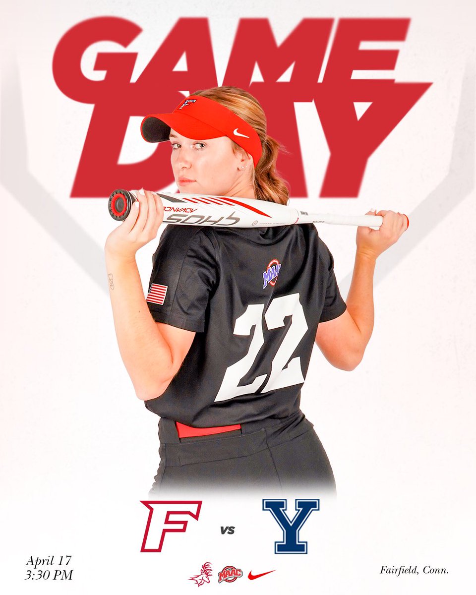Gameday on campus!   🆚 Yale ⏰ 3:30 PM 🎥 fairfieldstags.com/watch 📊 statb.us/b/510641 #WeAreStags 🤘🥎