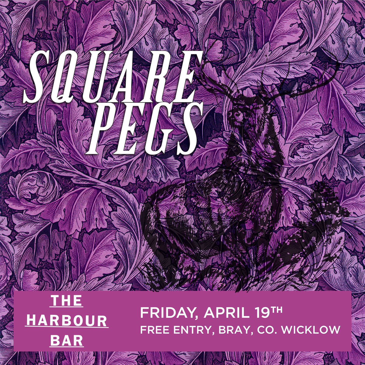 We’ll be kicking out the jams this Friday from 9.30pm at @theharbourbar in Bray. Free admission. Good time blues. @graham_hopkins @zamo_riffman